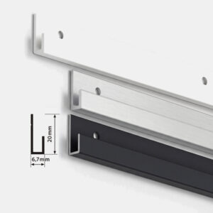 ARTITEQ Classic Rail with Installation Kit 20 kg/m (44 lbs/m)