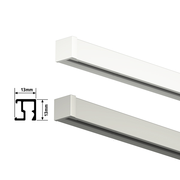 ARTITEQ Contour Rail with Installation Kit 20 kg/m (44 lbs/m) ARTITEQ Contour Rail Picture Hanging System (20kg/m)