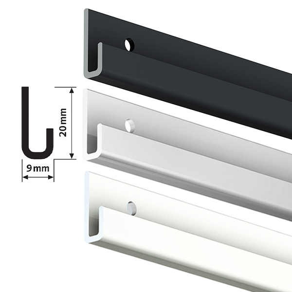 ARTITEQ Classic Rail PLUS with Installation Kit (40 kg/m) ARTITEQ Classic Rail PLUS with Installation Kit (40 kg/m)