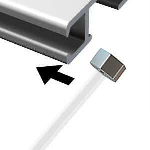 ARTITEQ Hexagon Slider Hanging Wire