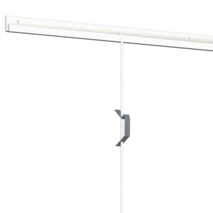 ARTITEQ U-Top Art Hanging Rod 3mm white max. 20kg