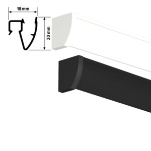 ARTITEQ Up Rail Hanging System sample max. 20kg/m