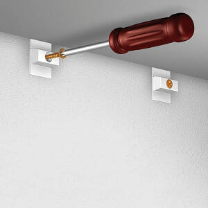 ARTITEQ Click Rail Vogue Hanging Set 200cm max. 30kg/m