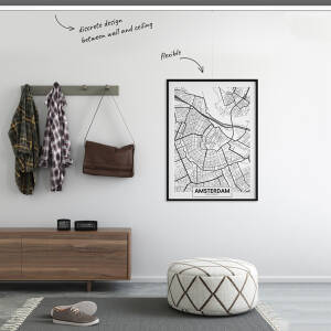 ARTITEQ Up Rail pure white 300cm max. 20kg/m