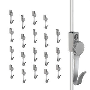 ARTITEQ Clip Hook 2mm max. 2kg (Qty 20)