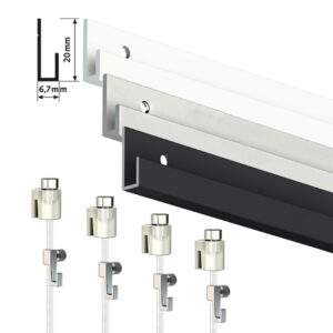 Classic Rail Vienna Hanging Set 200cm max. 20kg/m