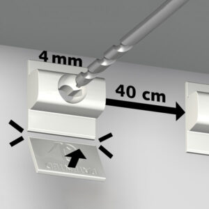 ARTITEQ Click Rail PRO Installation Bracket (Qty 6)