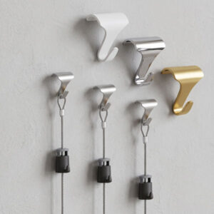 Windsor Moulding Hook Loop Hanging Set for Victorian Picture Rails (Pack of 3)