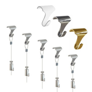 Moulding Hook Westminster Loop Hanging Kit for Victorian Rails (Qty 5)