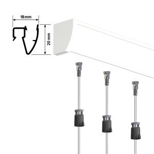 ARTITEQ Up Rail Gallery Hanging Set