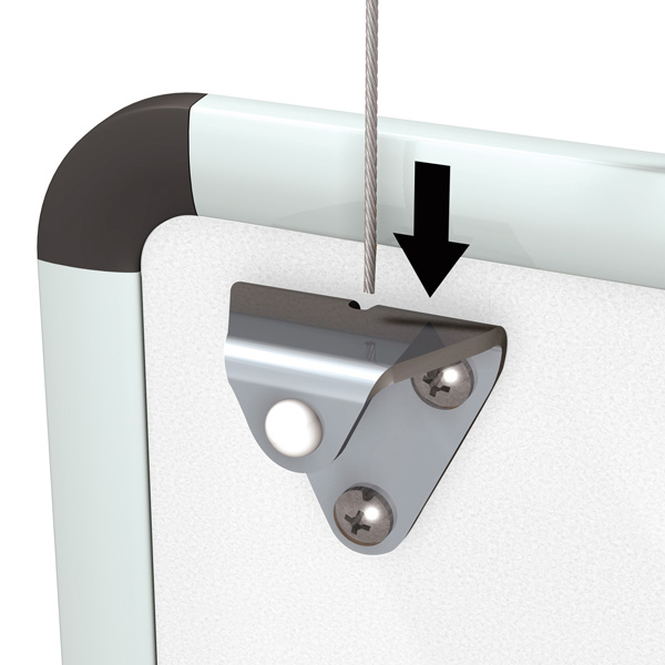 ARTITEQ Whiteboard Hanger (Qty 4) Picture Hanging Systems