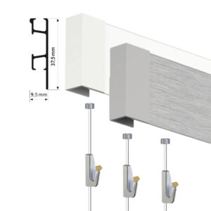 Click Rail PRO Paris Hanging Set 200cm max. 50kg/m