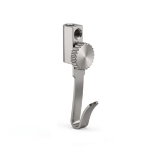 ARTITEQ Clip Hook for 2 mm Picture Wire 2 kg (5 lbs)