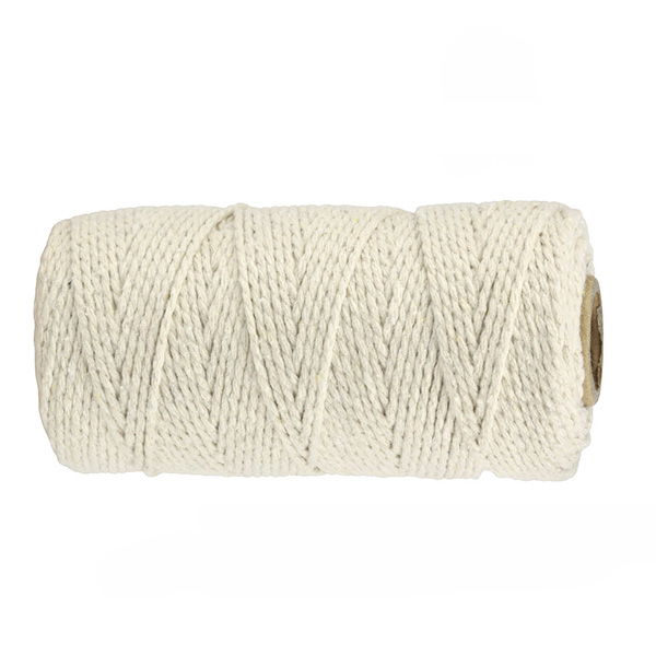 Macrame Cord 100m 3mm Beige Picture Hanging Systems