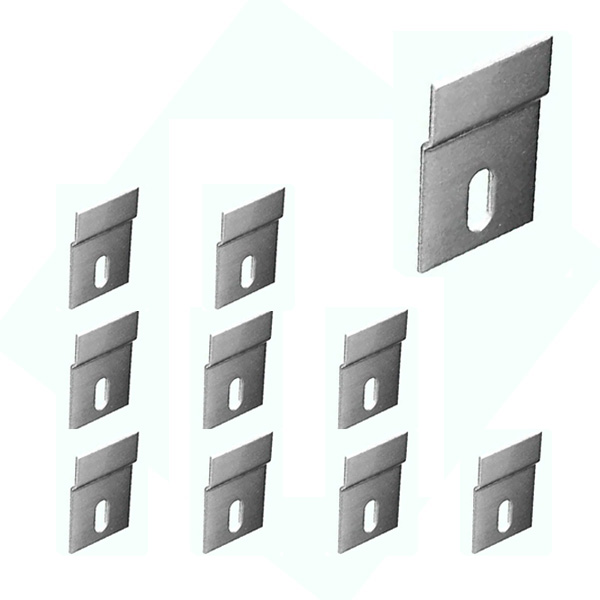 Offset Hanging Bracket 40mm 20mm Qty 10 Picture Hanging Systems