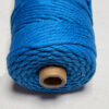 Macrame Cord 100m 3mm blue