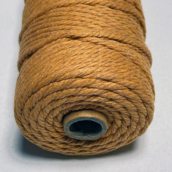 Macrame Cord 100m 3mm gold Macrame Cord 100m 3mm gold