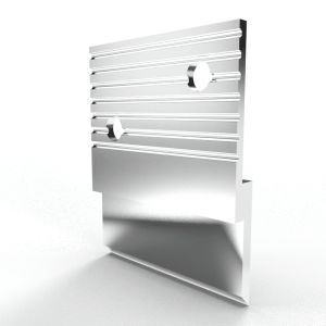 METALCITI Phoenix Z Bar French Cleat Hanging Rail 300mm 3 holes max. 32kg