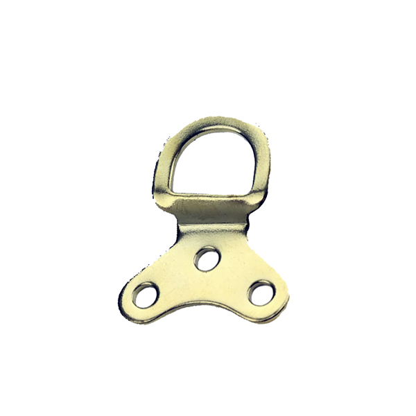 Triple Hole D-Ring Picture Hangers Brass Plated With Screws (Pack of 25) Triple Hole D-Ring Picture Hangers Brass Plated With Screws (Pack of 25)