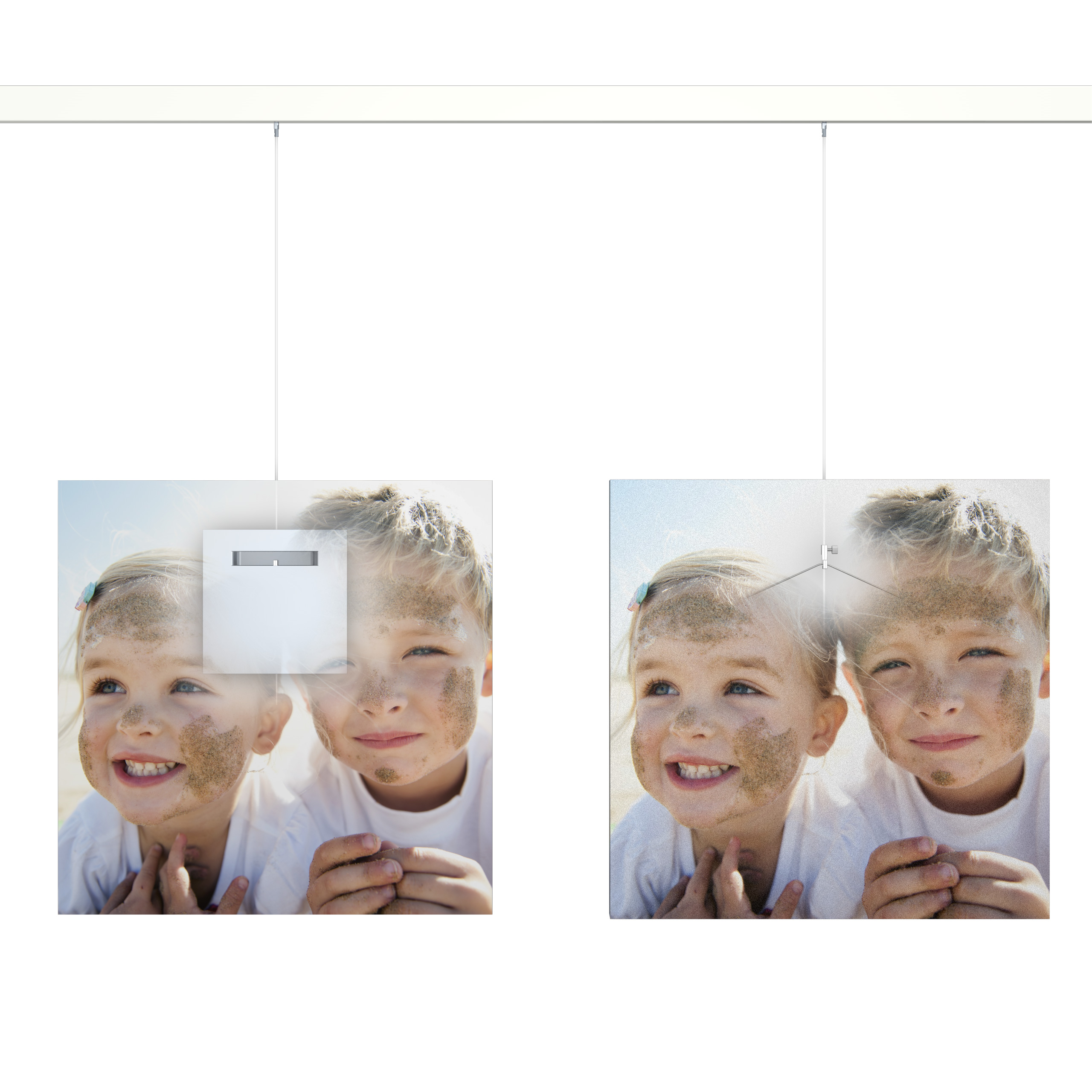 How to hang pictures with self-adhesive hangers