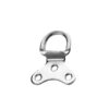 Triple Hole D-Ring Picture Hangers Nickel Plated With Screws (Pack of 25)