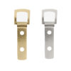 Strap Picture Hangers 61mm x 11mm Double Hole with Screws (10kg, Pack 50)