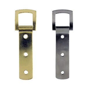Strap Picture Hangers 84mm x 16mm Triple Hole with Screws (17kg, Pack 50)
