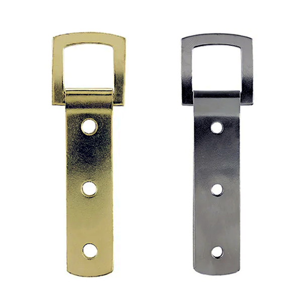 Strap Picture Hangers 84mm x 16mm Triple Hole with Screws (17kg, Pack 50) Strap Picture Hangers 84mm x 16mm Triple Hole with Screws (17kg, Pack 50)