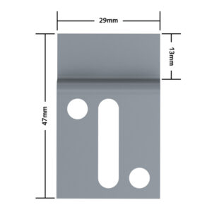 Offset Wall Bracket 47mm 29mm Offset Wall Bracket 47mm 29mm