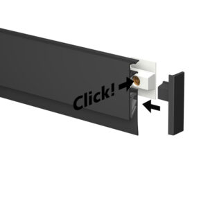 ARTITEQ Info Rail 100cm jet black