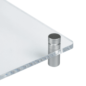 Acrylic Sign Standoff silver