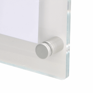 Acrylic Sign Standoff silver