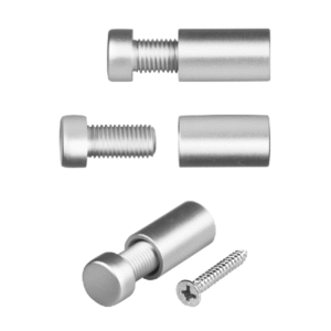 Acrylic Sign Standoff silver