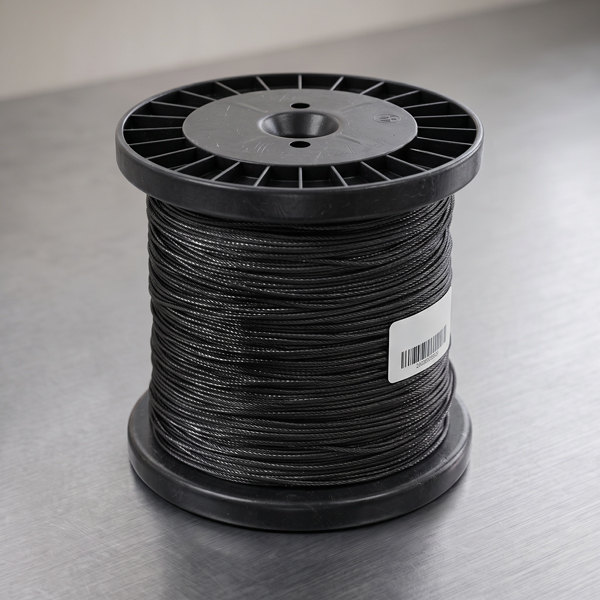 Black Steel Picture Hanging Wire 50m Bulk Reel 1.5mm (40kg) Black Steel Picture Hanging Wire 50m Bulk Reel 1.5mm (40kg)
