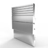 METALCITI Boston Z Bar French Cleat Hanging Rail no holes sample (Qty 2)