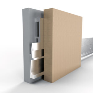 METALCITI Anaheim Z Bar French Cleat Hanging Rail 600mm no holes max. 78kg