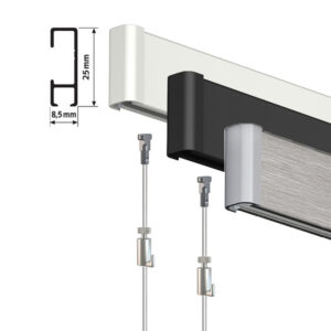 Click Rail Berlin Hanging Set 200cm max. 30kg/m