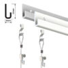 ARTITEQ Classic Rail PLUS Studio Hanging Set 200cm (40kg/m)