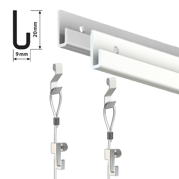 ARTITEQ Classic Rail PLUS Studio Hanging Set 200cm (40kg/m) ARTITEQ Classic Rail PLUS Studio Hanging Set 200cm (40kg/m)
