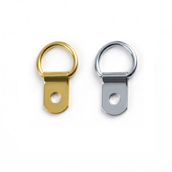 D-Ring Picture Frame Hangers Single-Hole incl. Fixings (Pack of 25) D-Ring Picture Frame Hangers Single-Hole incl. Fixings